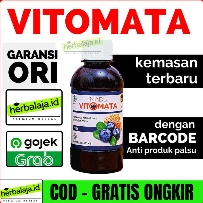 Jual Madu Vitomata Original Vitamin Mata Obat Mata Buram Minus