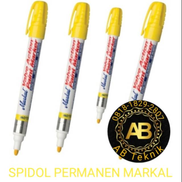 Jual Spidol Penanda Besi Baja Permanen Spidol Besi Permanen MARKAL