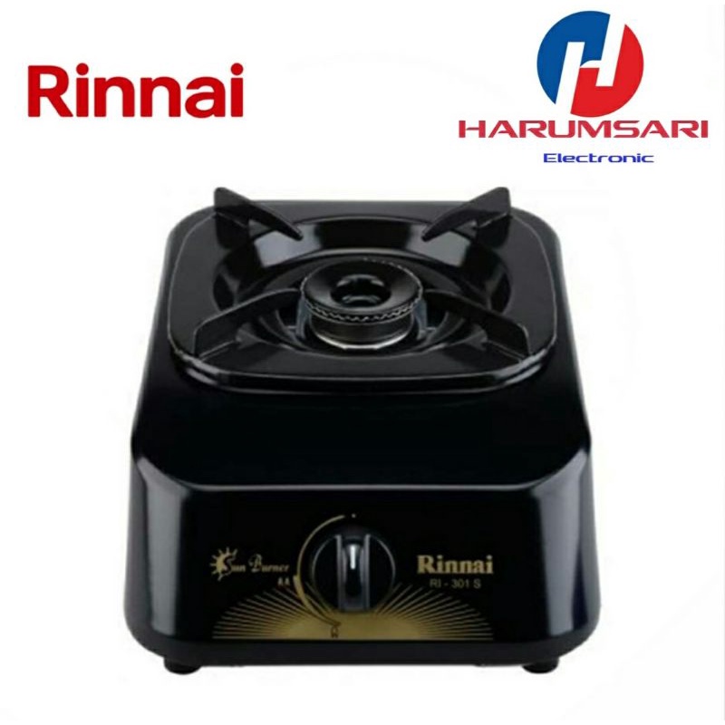 Jual RINNAI Kompor Gas Satu 1 Tungku Teflon RI 301S Shopee Indonesia