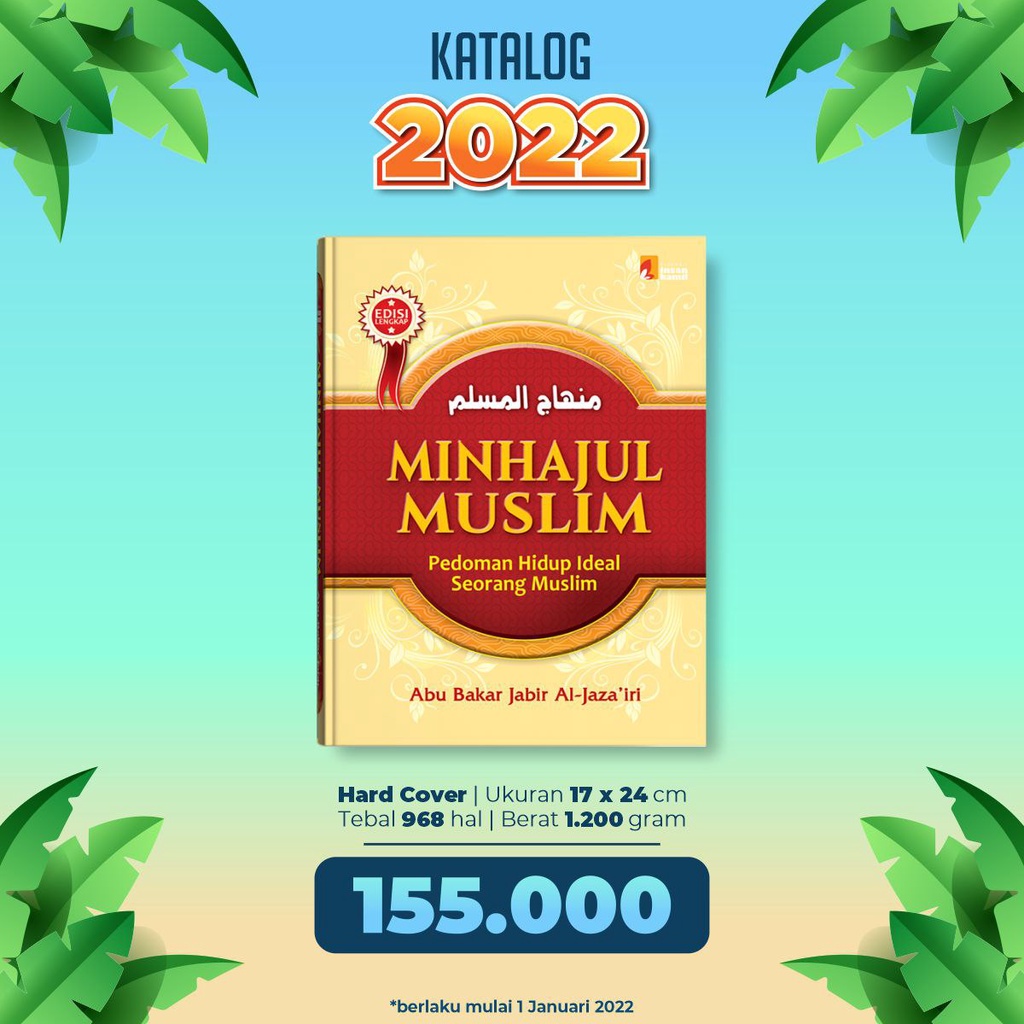 Jual Buku Minhajul Muslim Pedoman Hidup Ideal Seorang Muslim Abu