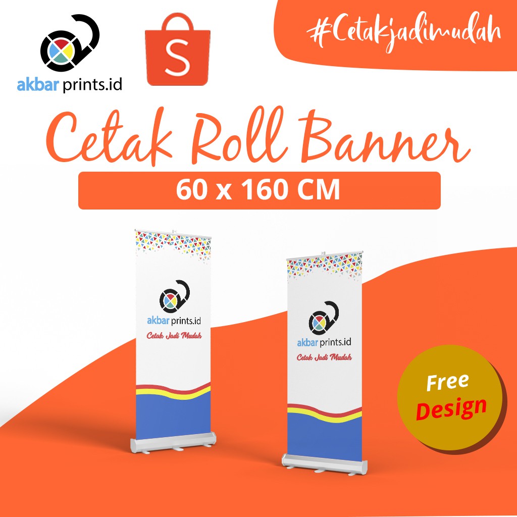 Jual Roll Banner Ukuran X Cm Shopee Indonesia