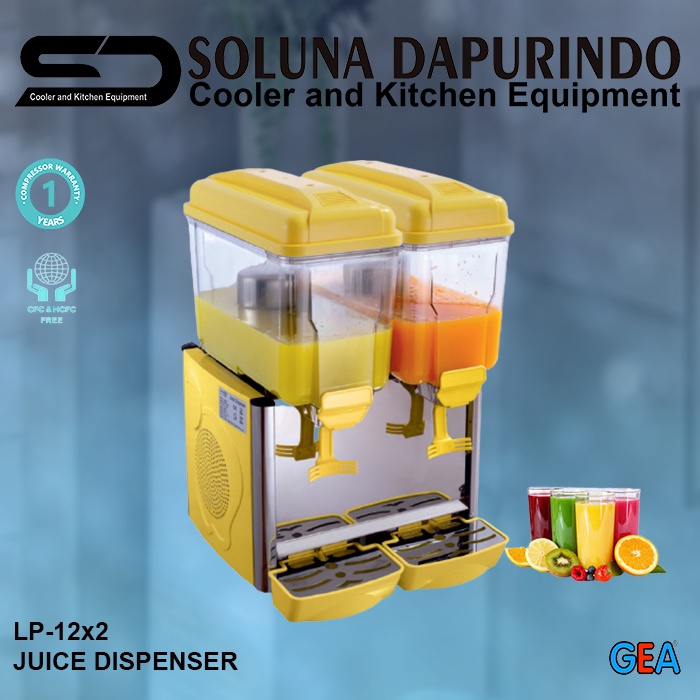 Jual GEA Juice Dispenser LP 12x2 LP12x2 MESIN PENDINGIN MINUMAN