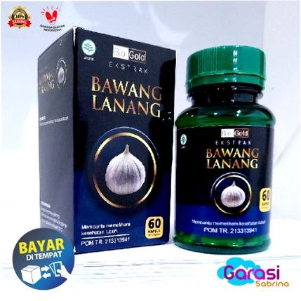 Jual Bawang Lanang Bio Gold Ekstrak Garlic Tunggal Asli Original