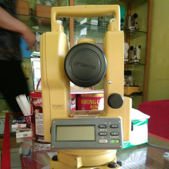 Jual Digital Theodolite Topcon Dt 205L Theodolite Laser Topcon Dt 205L