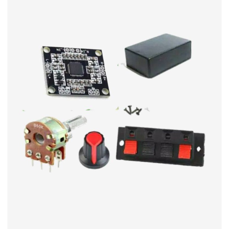 Jual Paket Ampli Mini 2x3watt PAM 8410 Shopee Indonesia