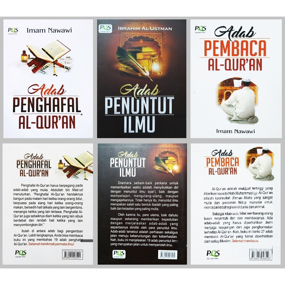 Jual Adab Muslim Penghafal Pembaca Alquran Dan Penuntut Ilmu Pqs