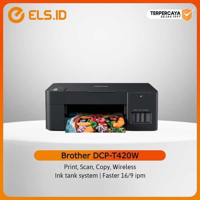 Jual Printer Wireless Brother Dcp T W Print Scan Copy Shopee