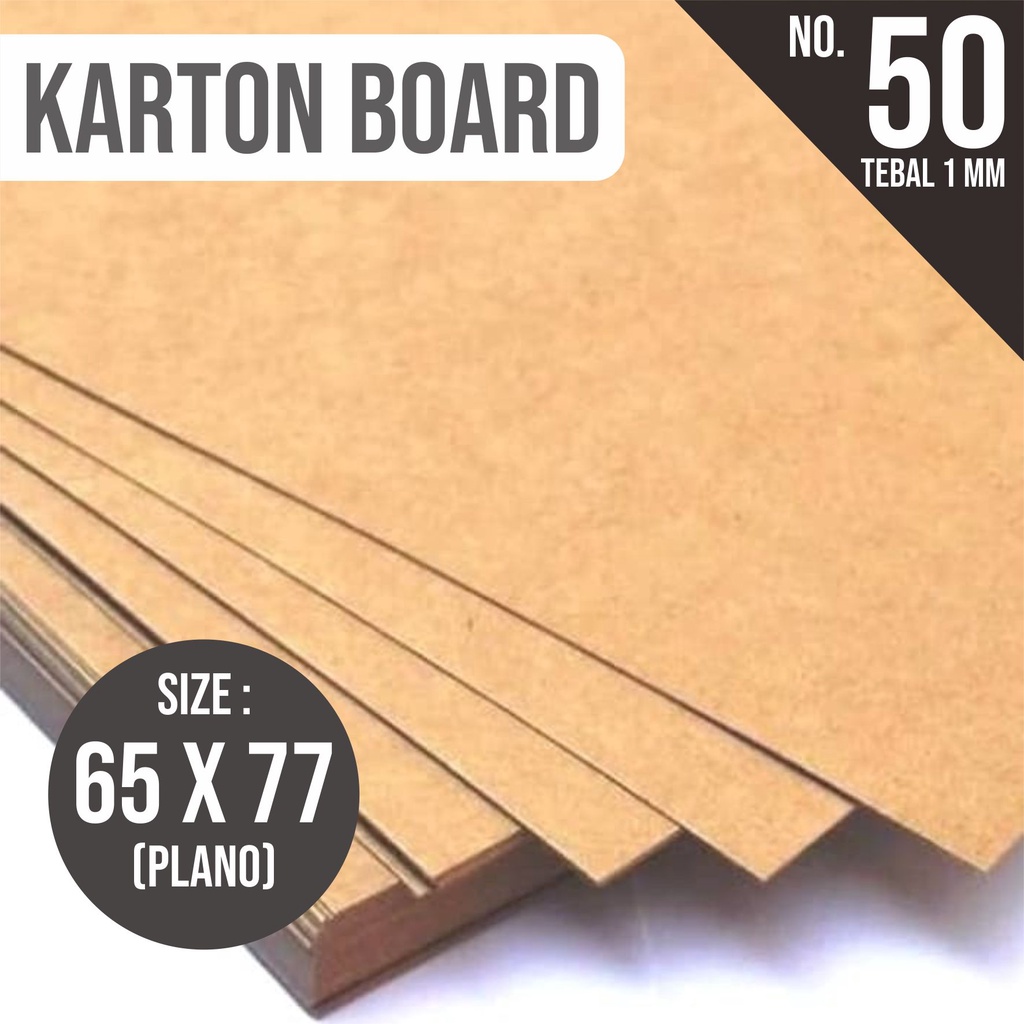 Jual Kertas Karton Duplex Board No X Cm Tebal Mm Termurah