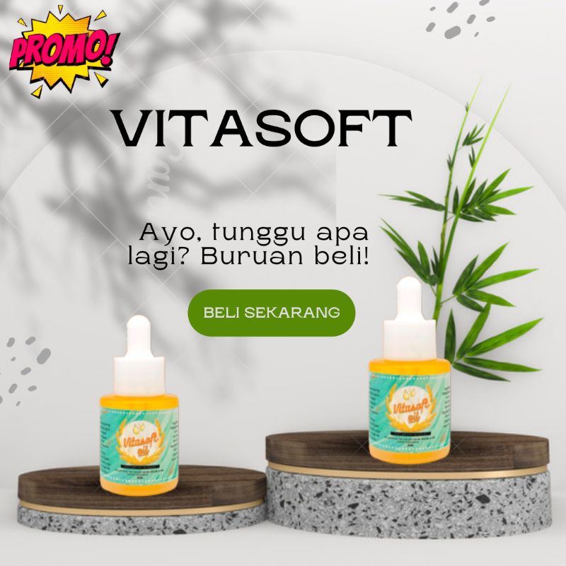 Jual VITASOFTOIL Penghilang Bekas Luka Luka Kering Basah Keloid