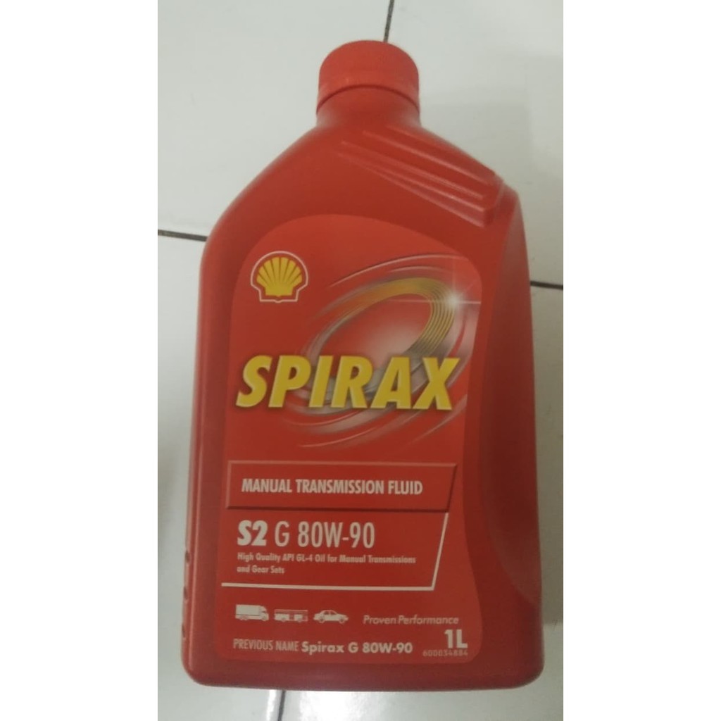 Jual Oli Manual Transmisi Gearbox Shell Spirax S G W Liter