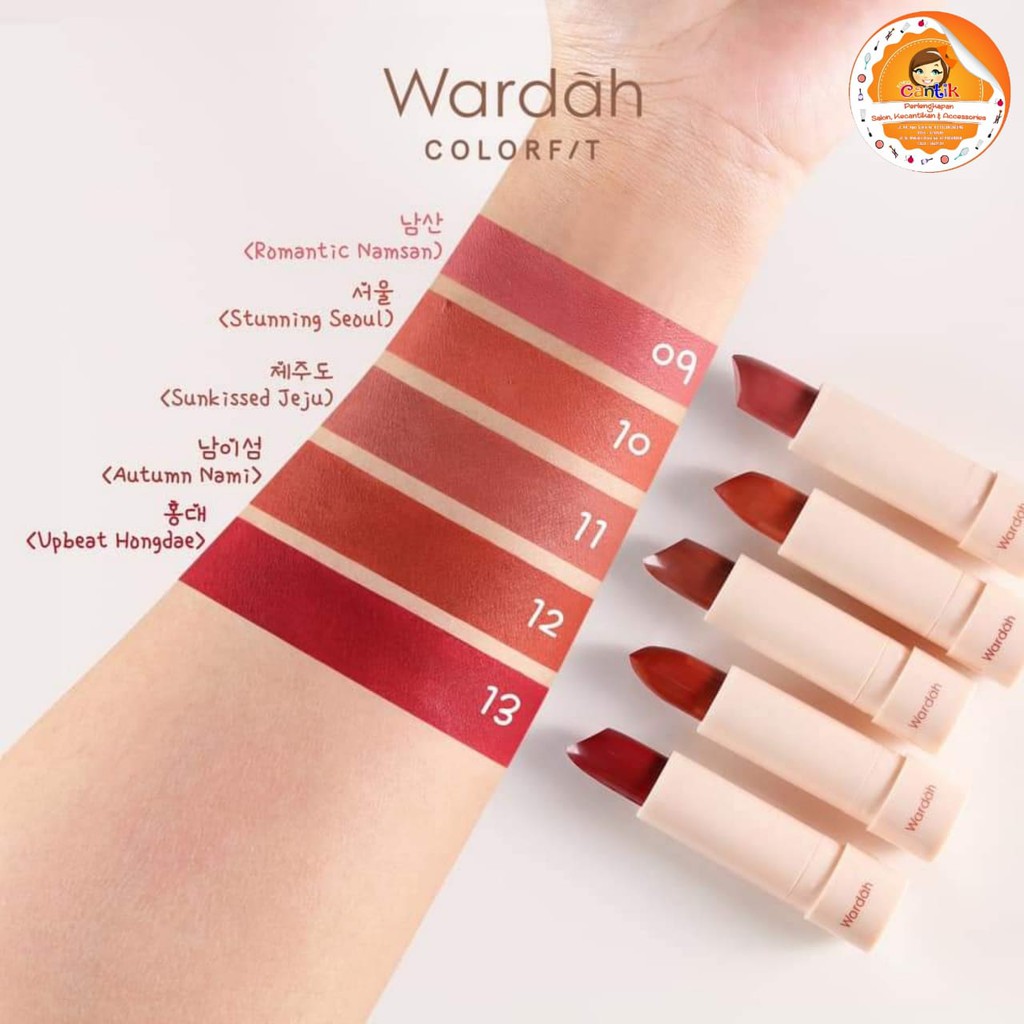 Jual Wardah Colorfit Ultralight Matte Lipstick Korean Lipstick