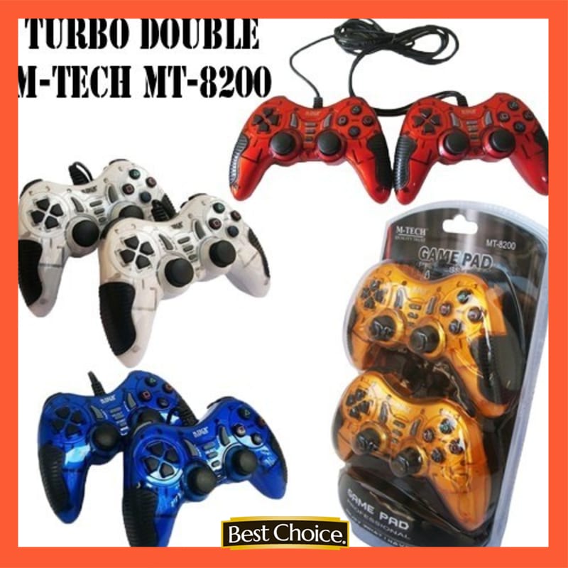 Jual M Tech Original Gamepad Stick Control Pc Laptop Ps Double