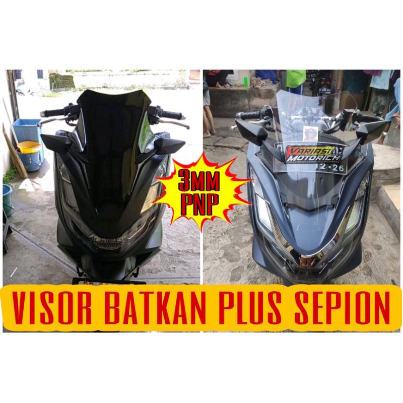 Jual Visor Windshield Pcx Batmen Dan Sepion Nemo Shopee Indonesia