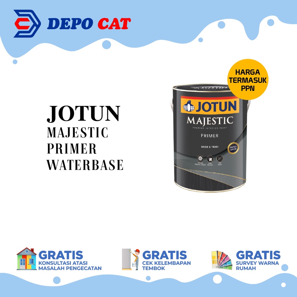 Jual JOTUN MAJESTIC SUPREME PRIMER WATERBASE PRIMER KAYU BESI