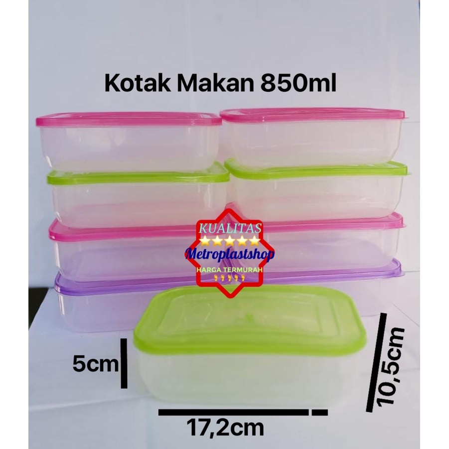 Jual Kotak Makan Plastik KMP 850 1000 3500 Ml Kotak Plastik Serbaguna