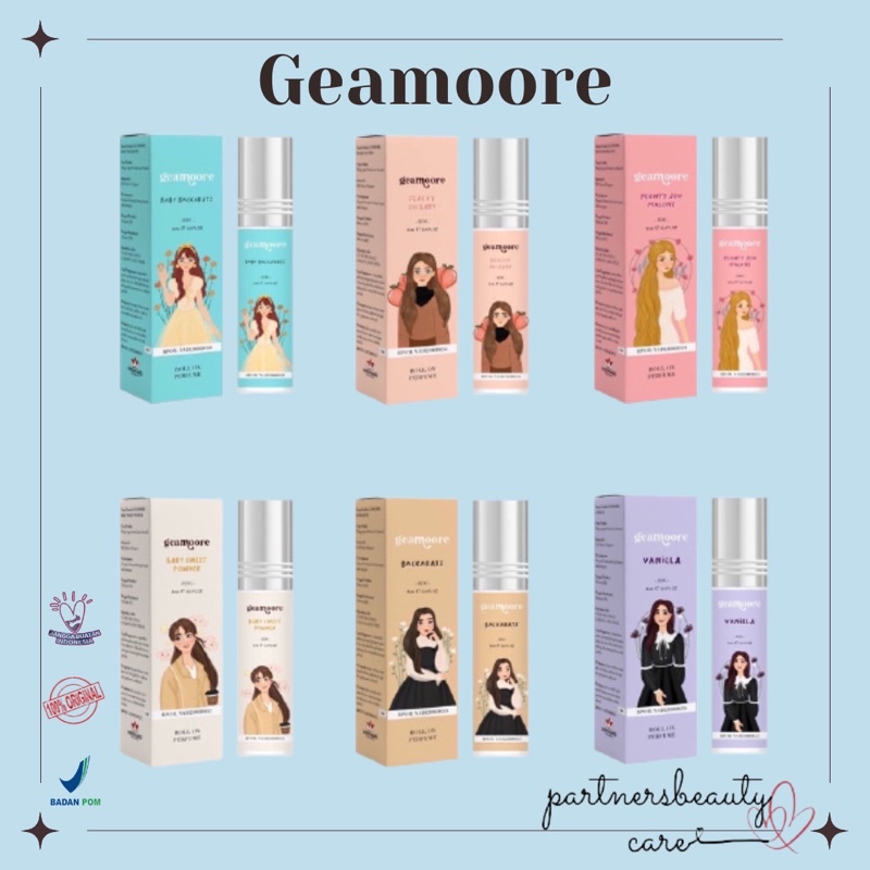 Jual GEAMOORE Parfum Perfume EDC Roll On Original Parfum Inspired