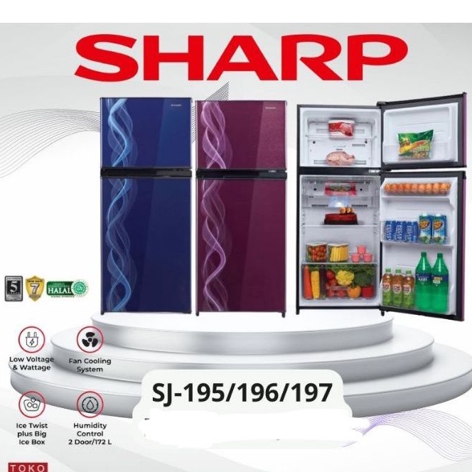 Jual Kulkas Sharp Pintu Sj Shopee Indonesia