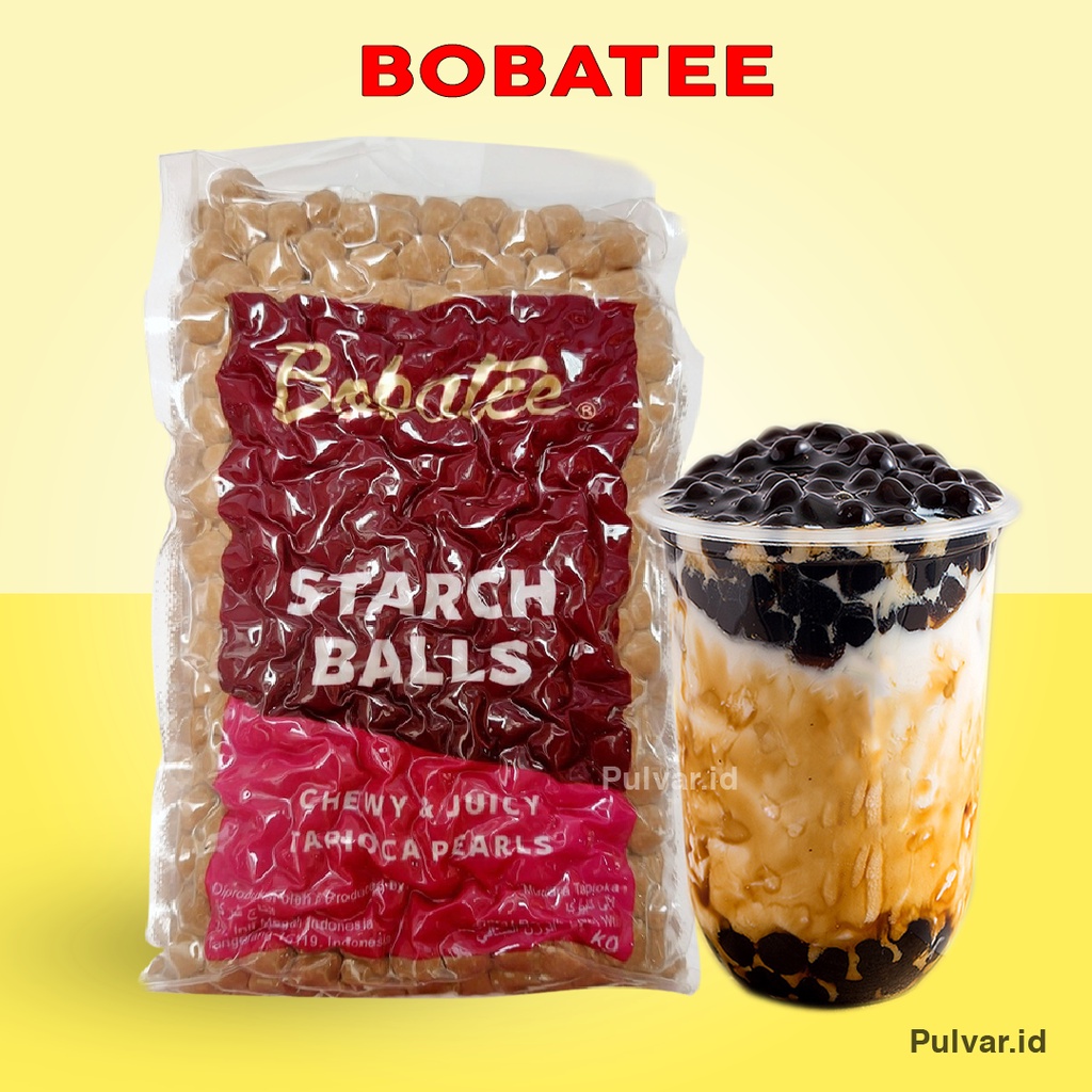 Jual BOBA PEARL TAPIOKA BOBA INSTAN 1 KG TAPIOKA PEARL BOBATEE 1