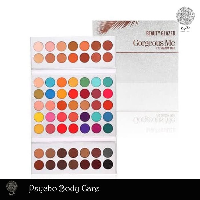 Jual BEAUTY GLAZED EYESHADOW 63 WARNA GORGEOUS ME EYE SHADOW TRAY