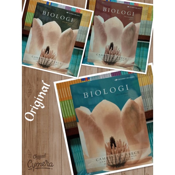 Jual Original Biologi Campbell Edisi Kedelapan Jilid 1 2 3 Shopee