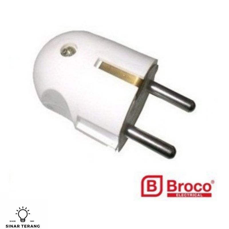 Jual Steker Arde Broco Bulat Putih Original Sni Colokan Harga