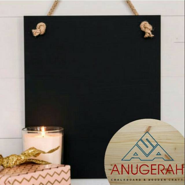 Jual Chalkboard Frameless X Cm Papan Tulis Kapur Blackboard Shopee