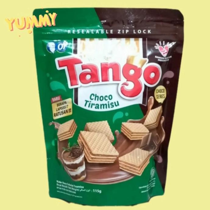 Jual Tango Wafer Pouch Choco Tiramisu Shopee Indonesia