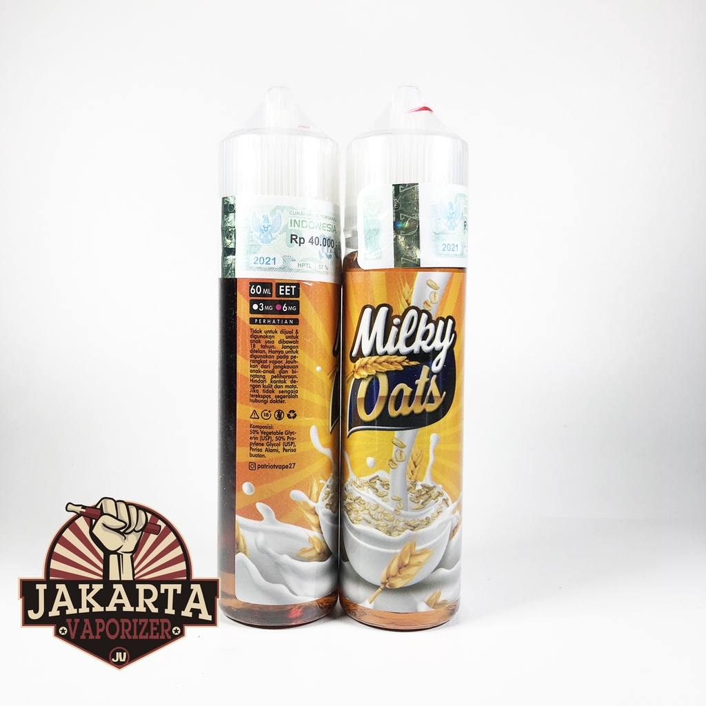 Jual MILKY OATS 60ML 3MG 6MG OAT CEREAL WITH MILK LIQUID VAPOR BY