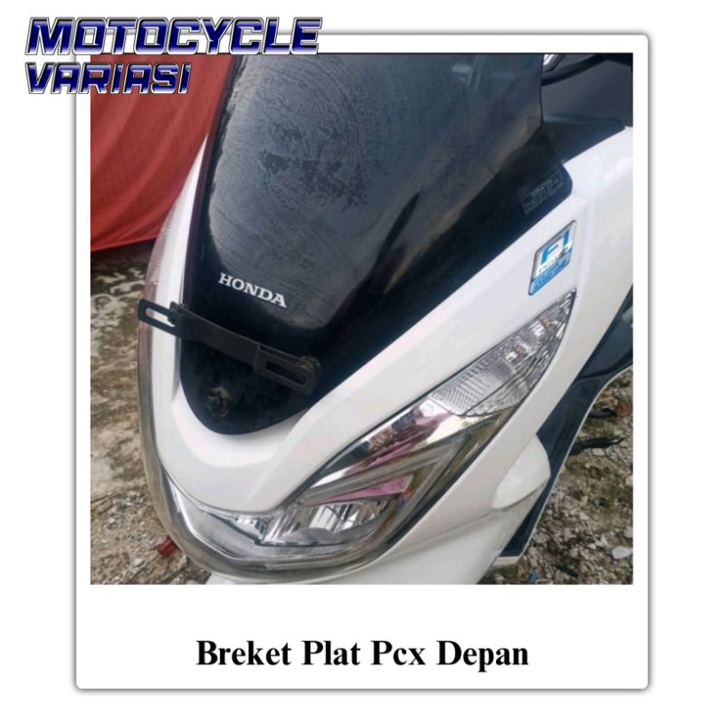 Jual Breket Plat Nomor Pcx 160 Depan Breket Dudukan Plat Nomor Pcx 160