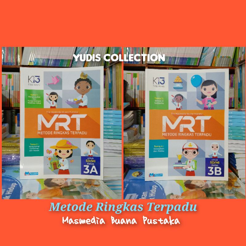 Jual Buku Mrt A B Untuk Sd Kelas Edisi K Revisi Metode Ringkas