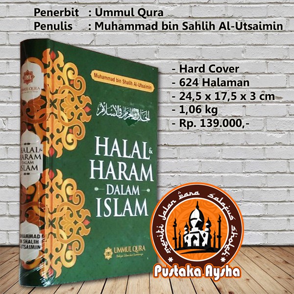 Jual Halal Haram Dalam Islam Ummul Qura Pustaka Aysha Shopee