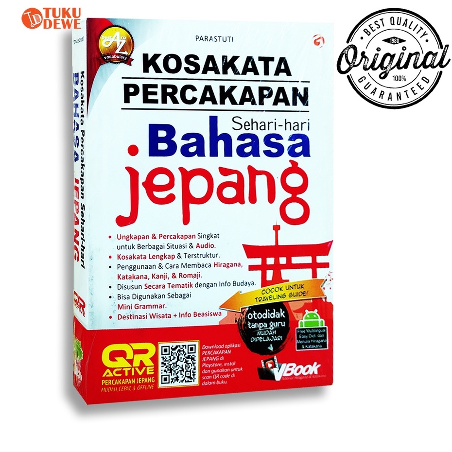 Jual BUKU BELAJAR BAHASA JEPANG KOSAKATA PERCAKAPAN SEHARI HARI BAHASA