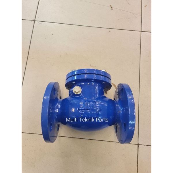 Jual Swing Check Valve Cast Iron Flange Jis K Inch Dn Klep