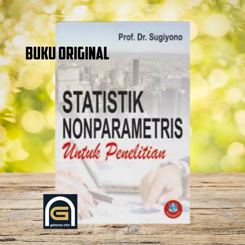 Jual Buku Statistik Nonparametris Untuk Penelitian By Prof Sugiyono