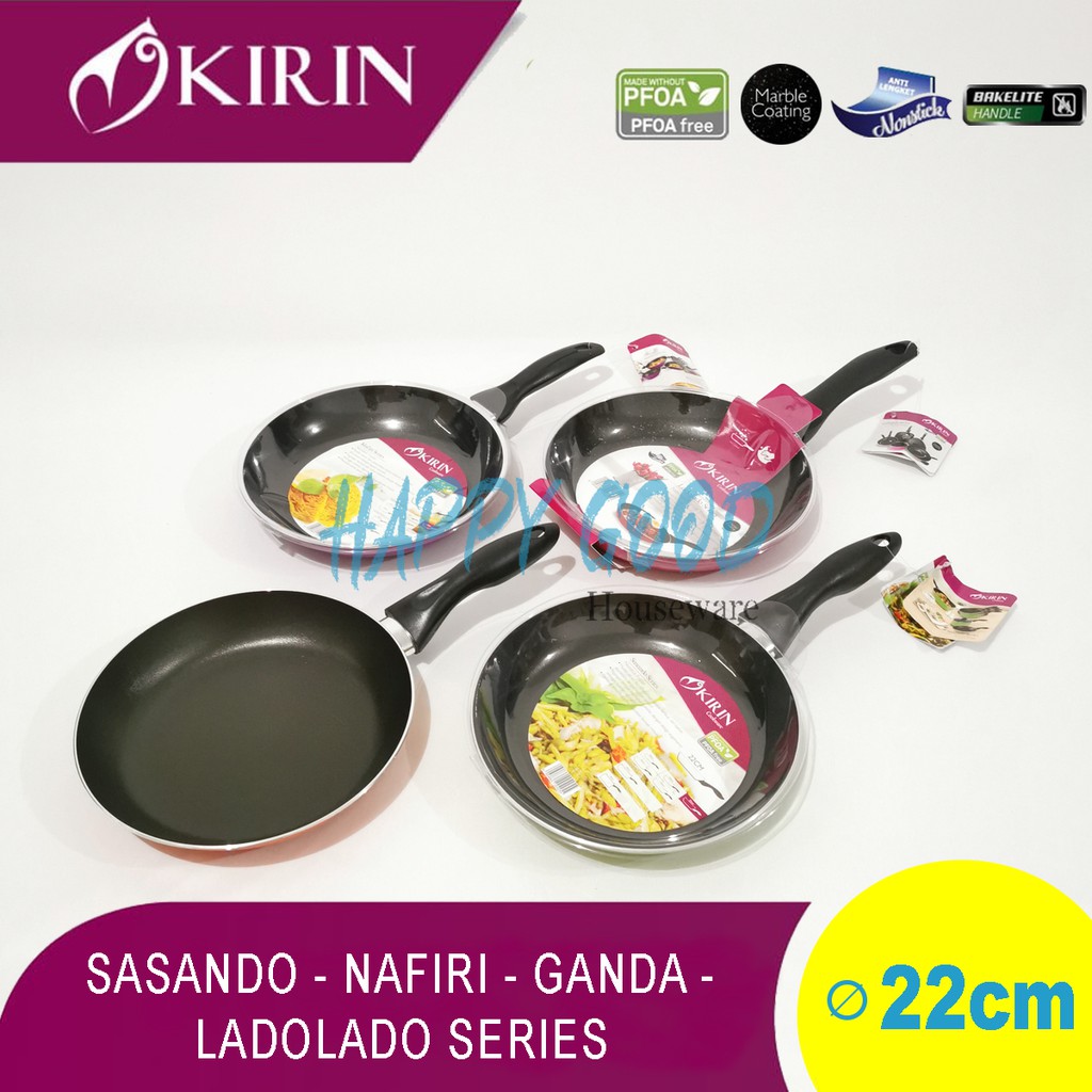 Jual KIRIN 22CM 4 VARIAN FRYPAN PANCI PENGGORENGAN SASANDO NAFIRI