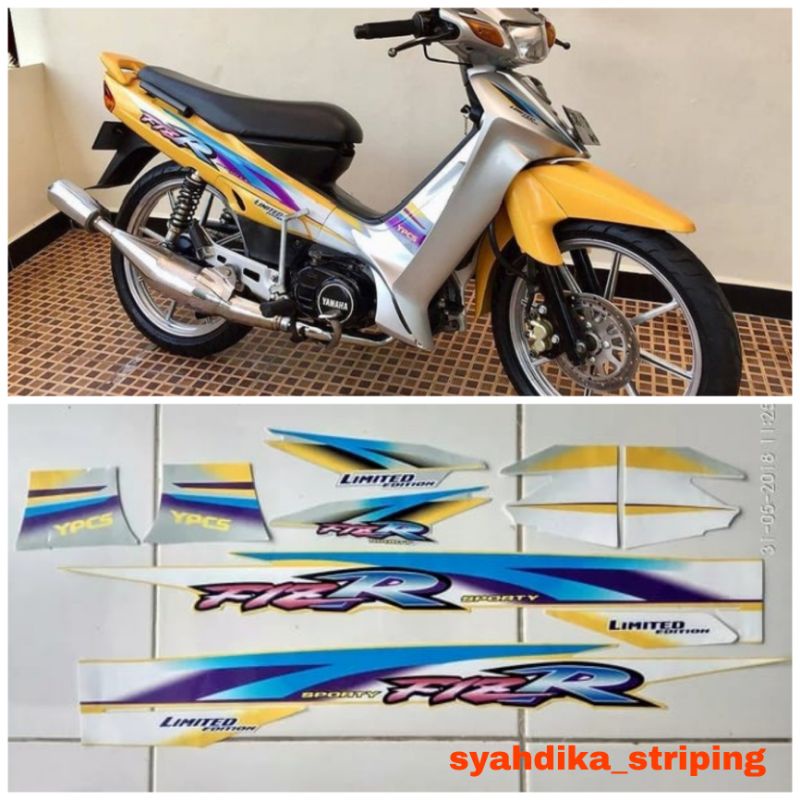 Jual STRIPING STIKER LIS BODY YAMAHA FIZ R LE LIMITED EDITION SPORTY