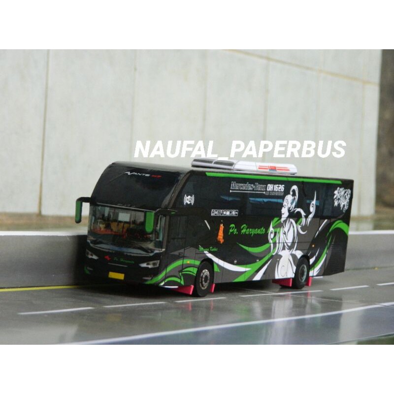 Jual Papercraft Miniatur Bus Po Haryanto Avante Shopee Indonesia