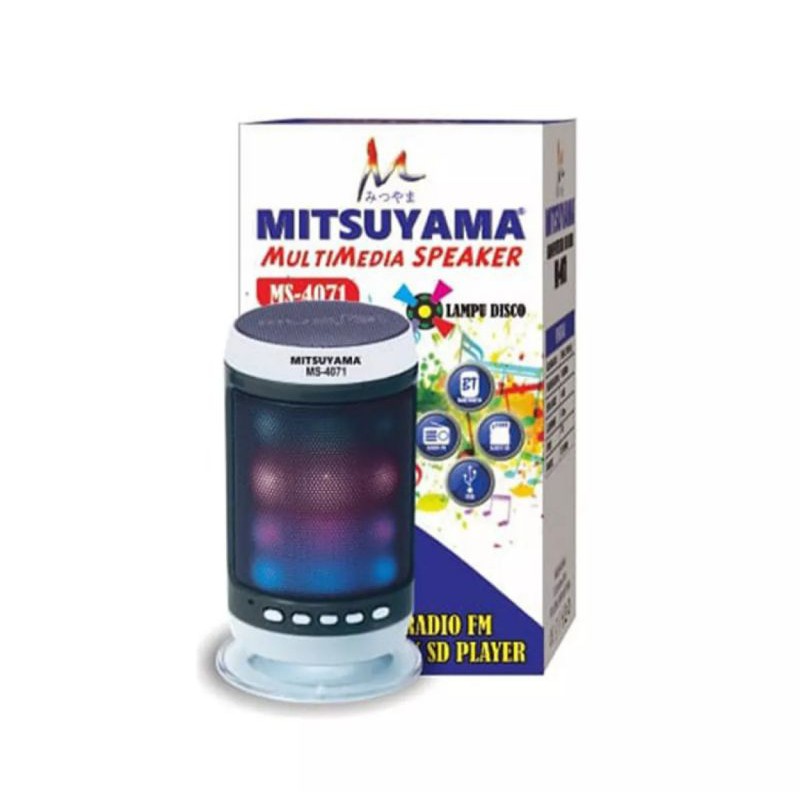 Jual Mitsuyama Speaker Bluetooth Portable Ms Mitsuyama Official