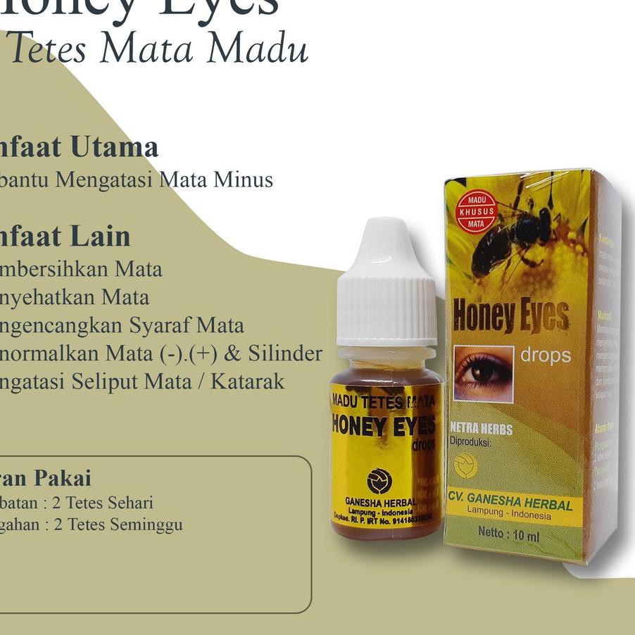 Jual Produk Terbaik Honey Eyes Obat Mata Minus Plus Dan Silinder Obat