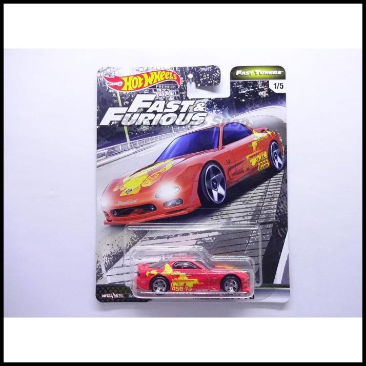 Jual Hot Wheels Fast Furious Mazda Rx Fd Merah Fast Tuners Shopee