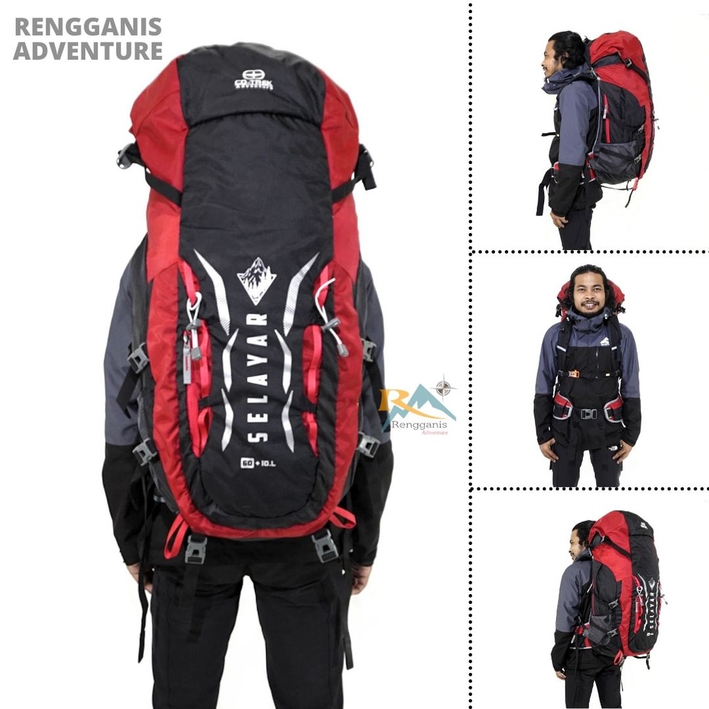 Jual Tas Hiking Carrier Co Trek Selayar Liter Up Liter Ransel