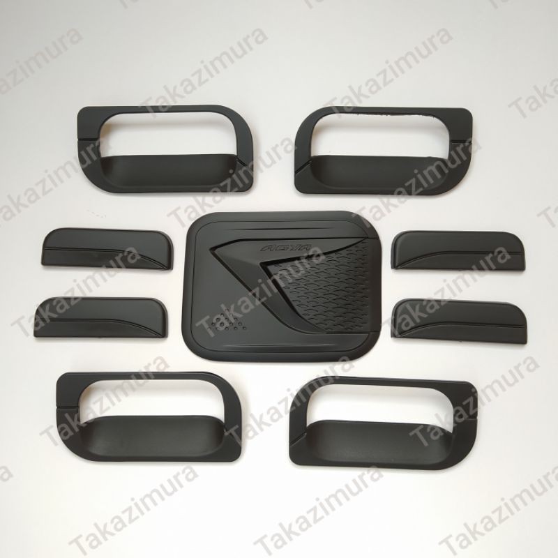 Jual PAKET Cover Handle Outer Tutup Tangki Hitam Doff Mobil New AGYA