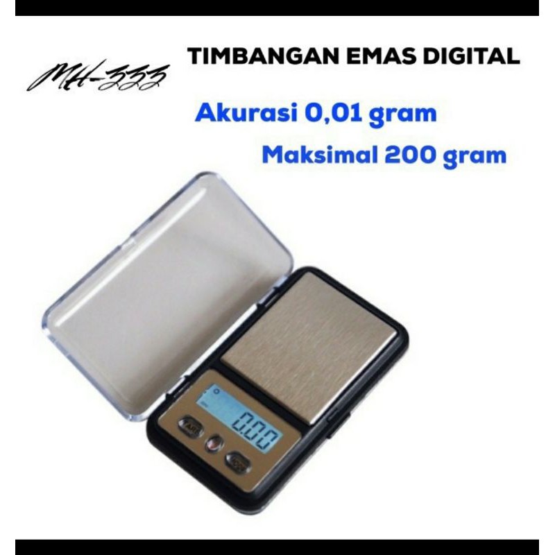 Jual Timbangan Digital Pocket Scale Mini Kapasitas 200gr Shopee Indonesia