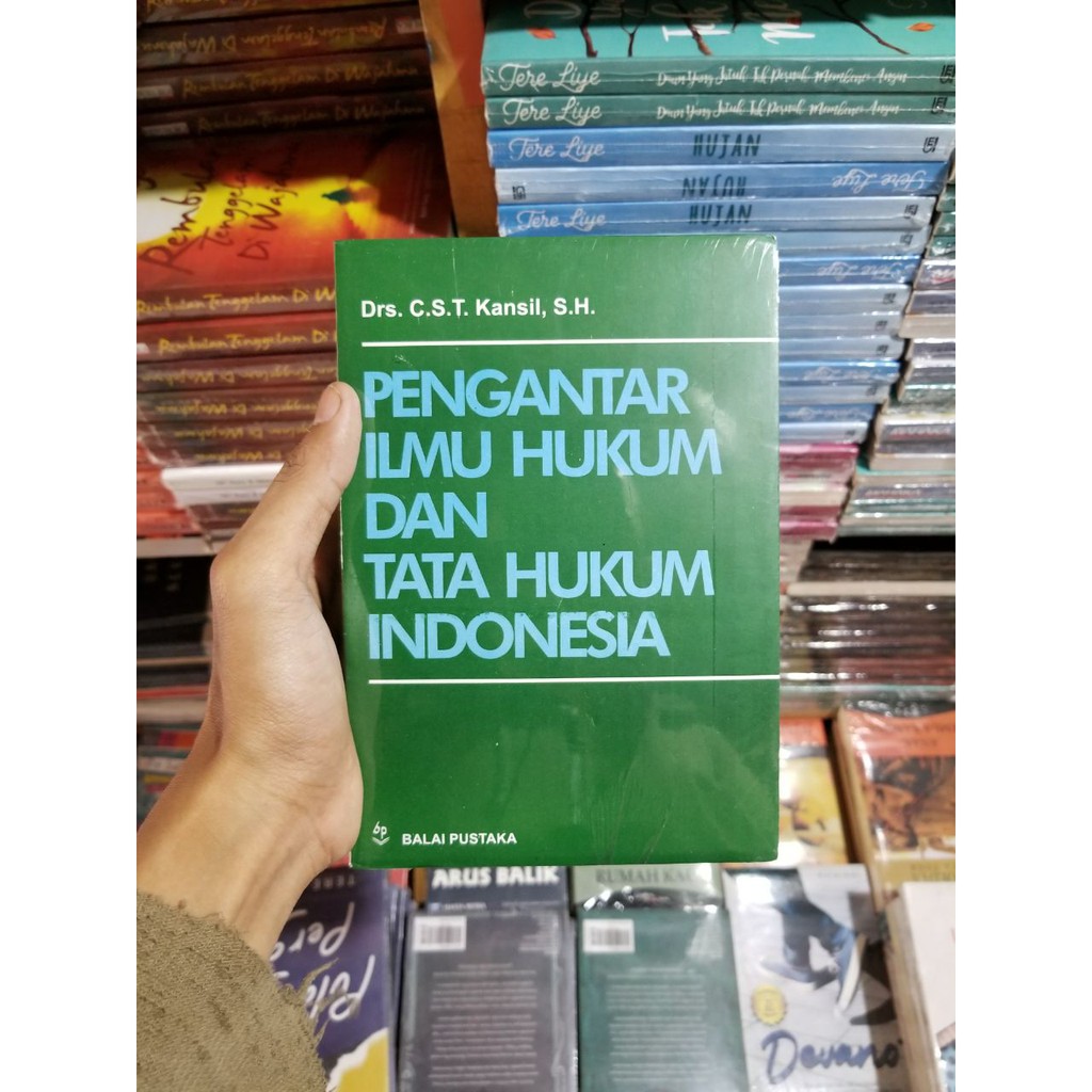 Jual Buku Pengantar Ilmu Hukum Dan Tata Hukum Indonesia By Kansil BP