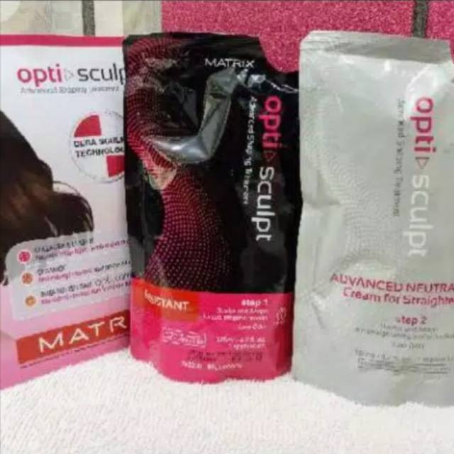 Jual Matrix Opti Sculpt Smoothing Collagen Keratin 125ml Shopee