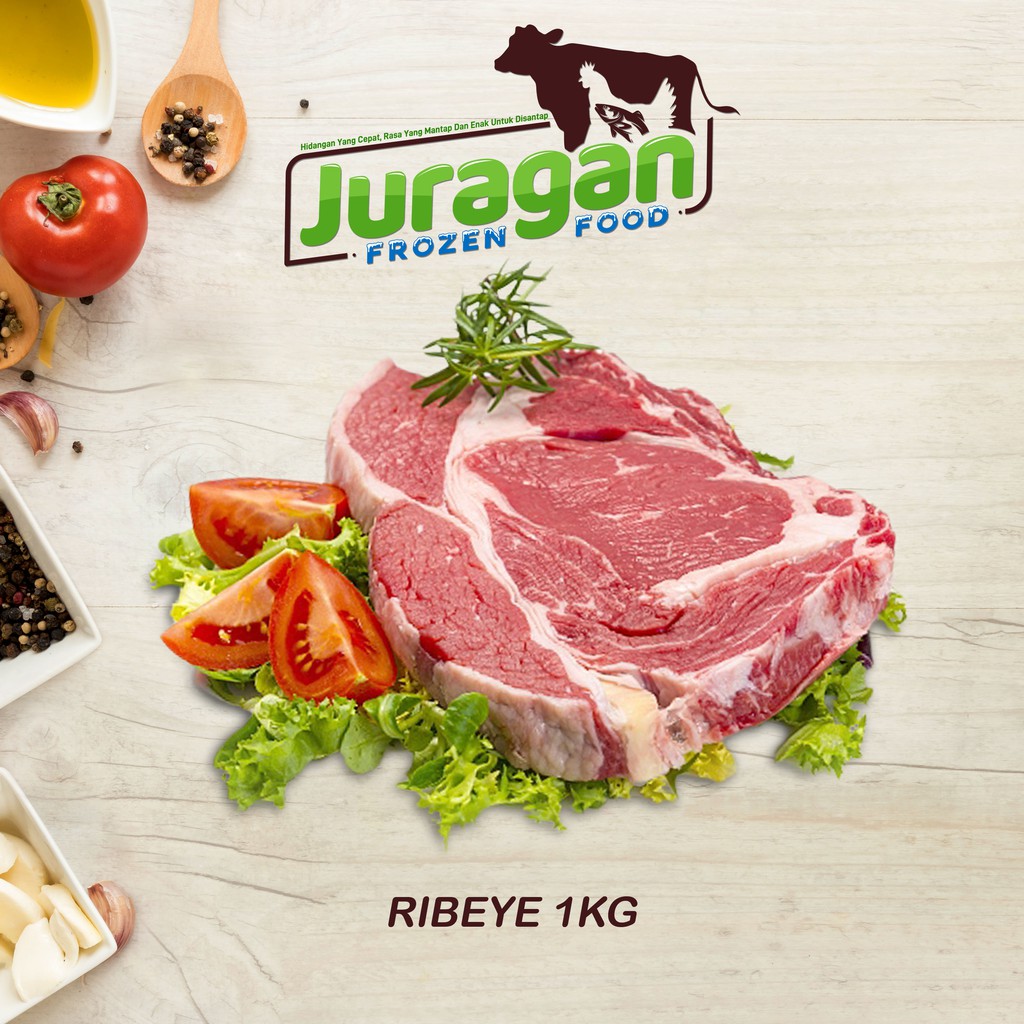 Jual AUSTRALIA Beef Ribeye Daging Sapi Steak Rib Eye 1kg Shopee