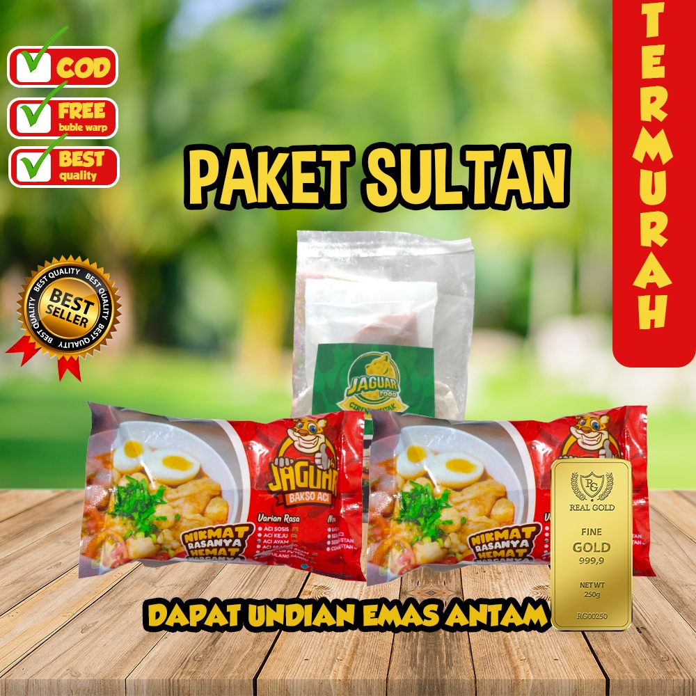 Jual PAKET SULTAN BASO ACI BAKSO ACI TULANG RANGU CIRENG RUJAK CIRENG