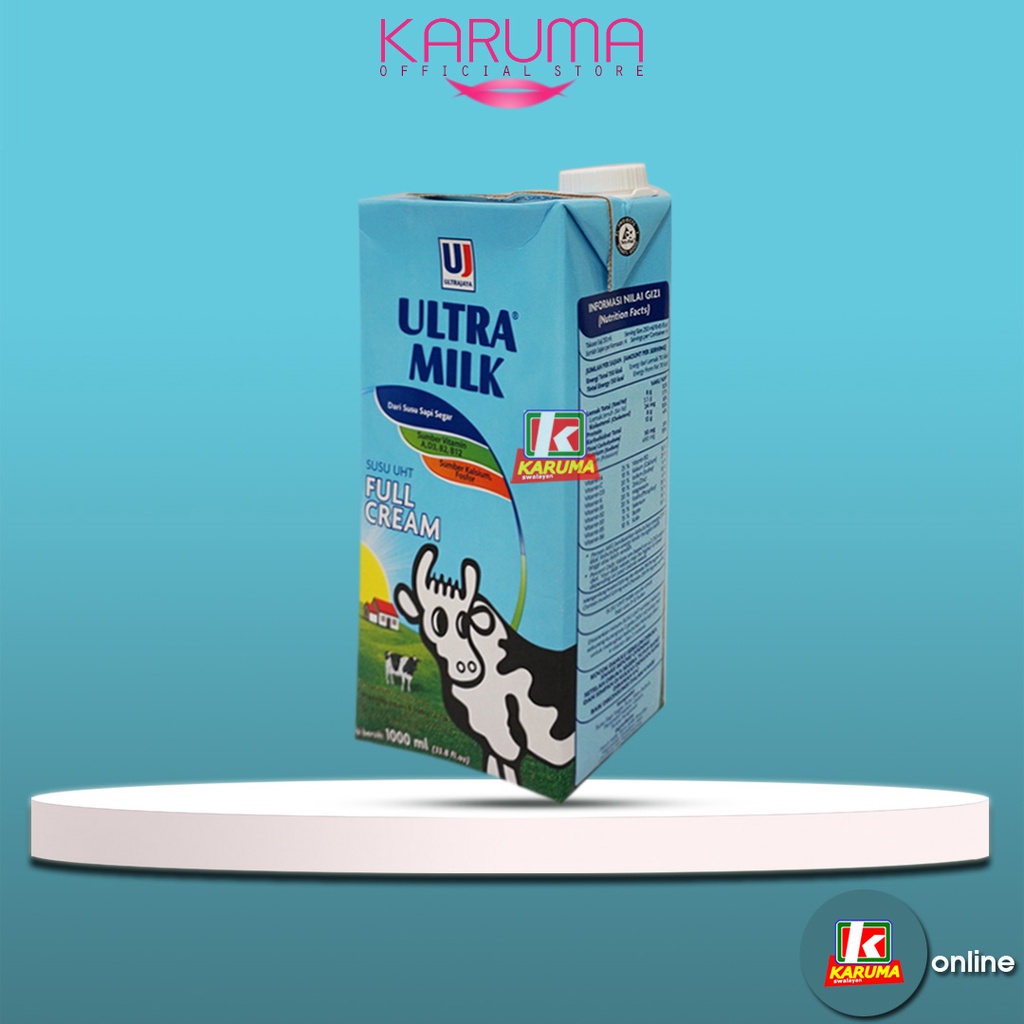 Jual Susu UHT Ultra Milk 1 Liter Low Fat Coklat Full Cream Shopee