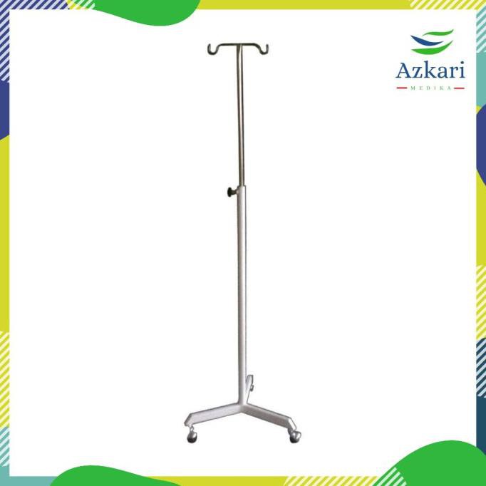 Jual Tiang Infus Kaki Roda Standar Standard Infus Shopee Indonesia