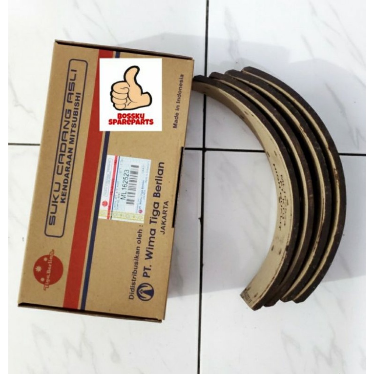 Jual Brake Lining Daun Kampas Rem Mitsubishi Ps Set Shopee Indonesia